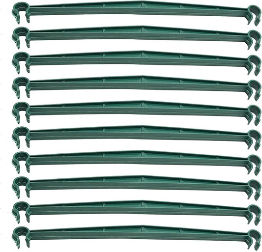 50PCS Stake Arms for Tomato Cage,11.8 Inches Expandable Trellis Connectors for Climbing Plants, Garden Plants, Vegetables, 16mm