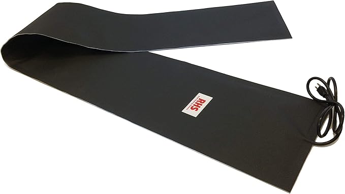 RHS Snow Melting System - Roof and Valley Heater - Snow and Ice Melting Mats - Ice Dam Prevention - Color Black - American Made - Melts 2 Inches of Snow per Hour (30' ft. x 13" in.)