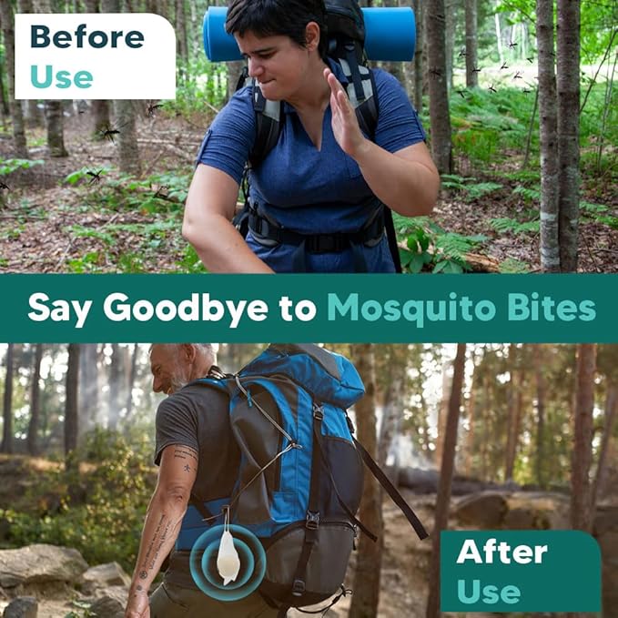 Mosquito Repellent Outdoor Patio, Indoors Mosquitoes Repellent, Natural Mosquito Deterrent for Kids/Adults, Mosquito Repellant, Mosquitoes Control for Camping/Patio/Yard/Travel 8P