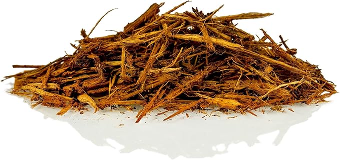 Yellow Mulch - Retain Moisture and Suppress Weeds for a Thriving Landscape - 10 QUARTS