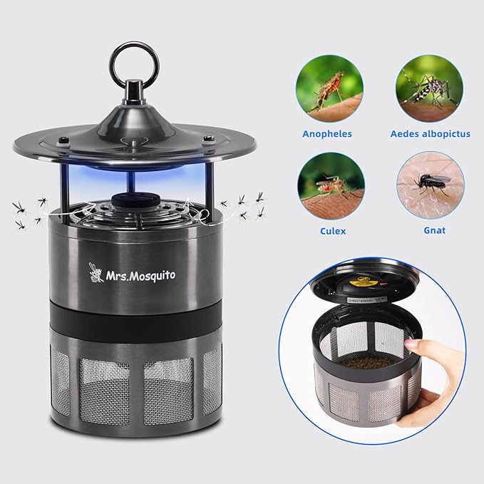 Maxtrac Octenol Lure: Patented Power Fuels Mrs Mosquito Trap to Capture Female Mosquitoes Swiftly – Odorless, Clean, and Relentless Performance, 1-Pack Lasts 30 Days