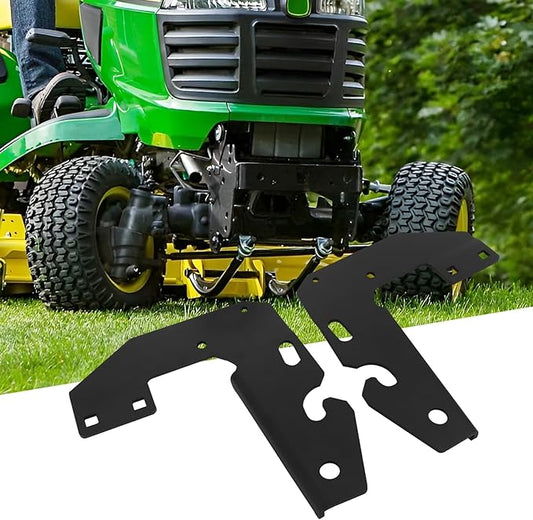 AUTOVIC Snowplow Mounting Brackets Front for John Deere 46" Shovel/Snow Sweeper Mounting Bracket Replace for GXH24760 GXH24761 1Pair