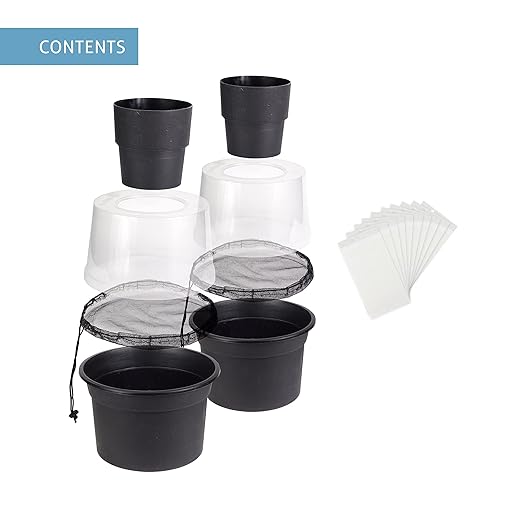 BIOGENTS BG-GAT2 Yard Control (Pack of 2) • Non-Electrical Outdoor Trap for Egg Laying Asian Tiger and Dengue Type • Position in Your Patio