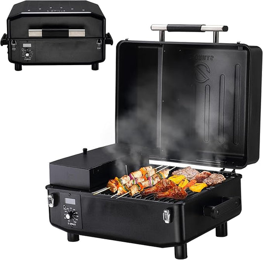 Z GRILLS Portable Pellet Grill Table Top BBQ Smoker with Digital Control, ZPG-200A