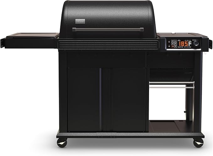 Traeger Woodridge Elite Electric Wood Pellet Grill and Smoker, 970 Sq. In., Side Sear Station, WiFIRE Technology, Super Smoke Mode, Outdoor Pellet Smoker Grill with Insulated Body, TFC97XLH