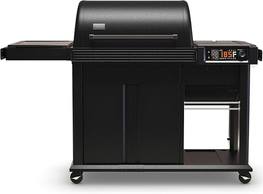 Traeger Woodridge Elite Electric Wood Pellet Grill and Smoker, 970 Sq. In., Side Sear Station, WiFIRE Technology, Super Smoke Mode, Outdoor Pellet Smoker Grill with Insulated Body, TFC97XLH