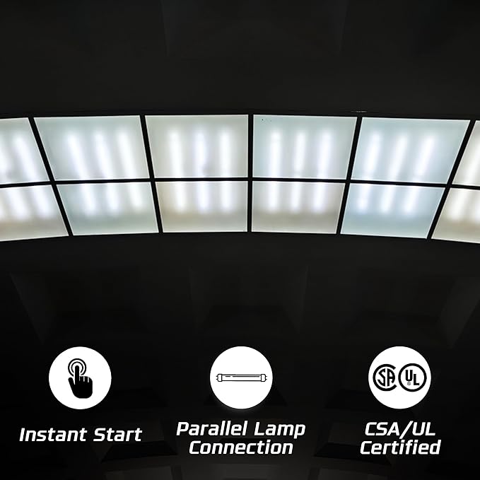 10 Pack - Replacement for ICN-3P32-SC 1, 2 & 3 Lamp T8 Fluorescent Electronic Ballast - 120-277 Volt - Instant Start - UL Approved