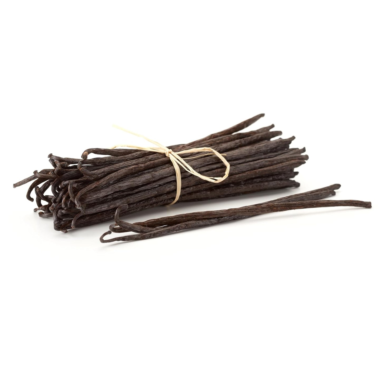 10 Organic Madagascar Vanilla Beans - Whole Extract Grade B Pods for Baking, Homemade Extract, Brewing, Coffee, Cooking