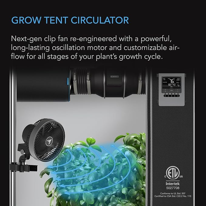 AC Infinity AI Grow System PRO 4x4, 4-Plant Kit w/WiFi App, Includes Dynamic Self Learning AI Controller, LM301H EVO LED Lighting, 2000D Mylar Tent w/Lab-Tested Reflectivity, Largest Zippered Window