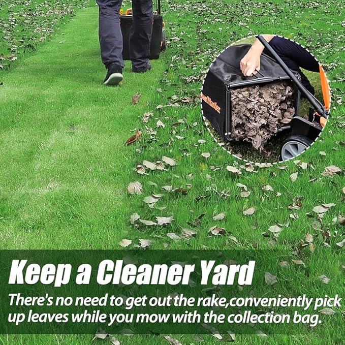 LawnMaster MEB1114K Electric Corded Lawn Mower 15-Inch 11AMP