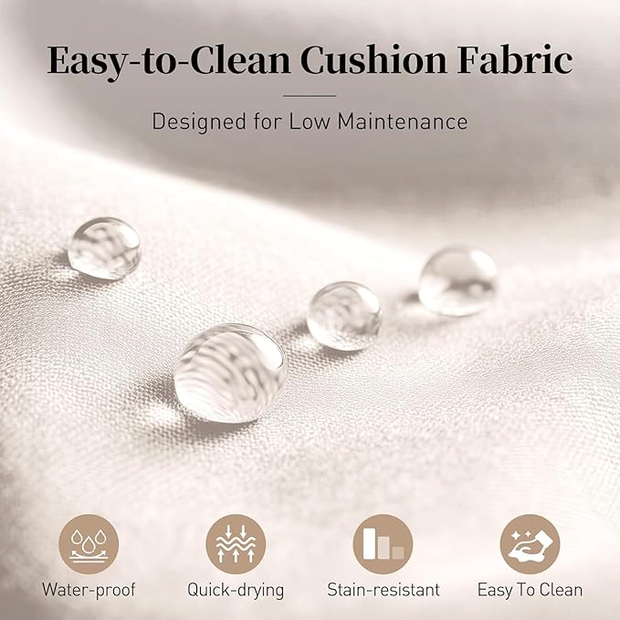 7 Piece HDPE Outdoor Dining Set for 6, 64” All Weather Wood-grain Dining Table, 6 Wicker Rattan Chairs with 3.2” Waterproof Cushion, Patio Table and Chairs Set for Backyard and Deck, Black