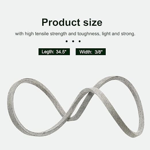 954-0367 Belt 754-0367 Wheel Drive Belt for MTD Cub-Cadet Snow Thrower