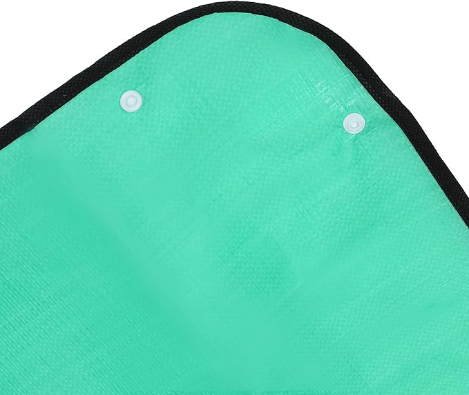 RESTCLOUD Indoor Plant Repotting Mat Potting Tray, Poo Poo Platter for Butterfly Cage, 19.6 x 19.6 Inches, Green, Set of 2 (26 x 26 Inches Set of 2)
