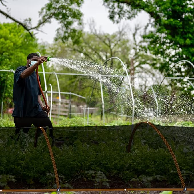 QLOFEI Shade Cloth for Garden, 70% Sun Screens for Patio Pergola Outdoor, Easy to Hang Mesh Tarp Shade Cloth with Grommets, Sunblock Neting Cover for Kennel Chicken Coop Plant, 30x30 FT
