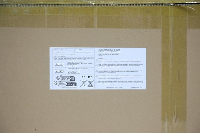 AGLEX 600W LED Grow Lights, Full Spectrum Grow Light with UV IR, Daisy Chain Plant Bar Style Grow Light Foldable & Dimmable for Indoor Growing Commercial Hydroponic Growing Lamp 5x5ft Core Coverage