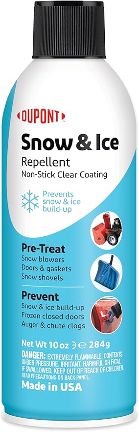 DuPont Snow and Ice Repellant Non-Stick Clear Coating Aerosol Spray, 10 oz