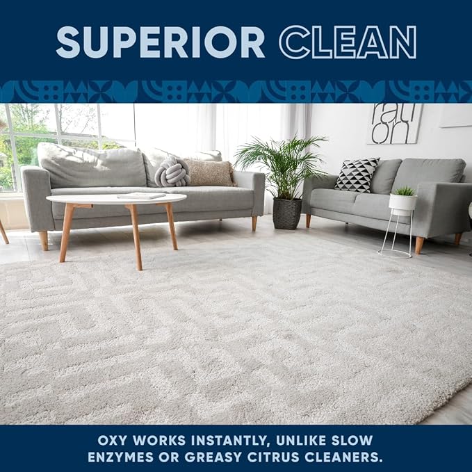 Pet Carpet Cleaner | Works Faster and Better than Pet Enzyme and Orange Based Solutions | Best Carpet Cleaner Spray for Pet, Dog, Cat Urine Stains and More (128 Fl Oz)