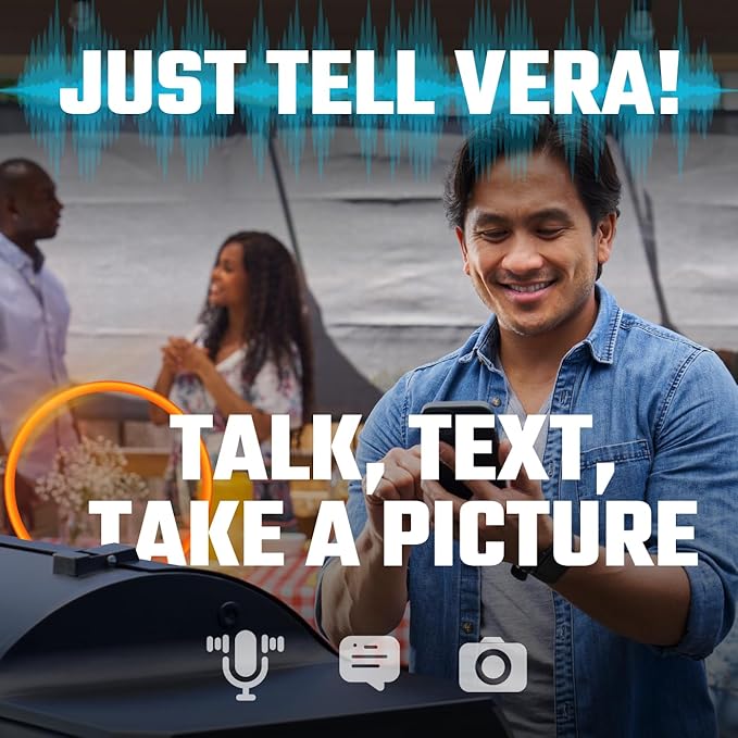 Brisk It Origin-580 Electric Wood Pellet Smoker Grill – A.I. Smart BBQ Grill with WiFi, 7-in-1 Outdoor Grill & Smoker, PID Controller (Up to 500°F), 580 sq.in Cooking Area, Meat Probe