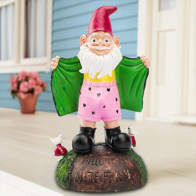 Teaeeno Outdoor Animal Decor Statue, Animal Sculpture Decoration for Yard Art, Garden Statues Decor for Home, Home Garden Décor Accents (Green)