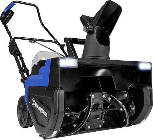 Westinghouse WSnow22T 48V Cordless Snow Blower 22 Inch Tool, Steel Auger, Brushless Motor, 25ft Throwing Distance, Plows 840lbs/min, Compatible with Snow Joe Batteries (Battery & Charger Not Included)