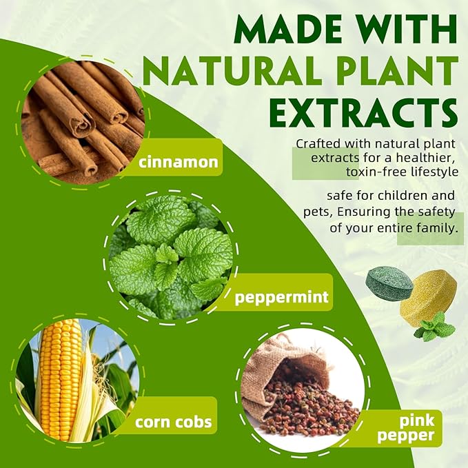 Rodent Repellent with Peppermint Oil – Mouse & Squirrel Deterrent for Car Engines, Garage, Attic – Rat/Mole/Mice Repellent – Indoor Outdoor Use – Alternative to Mouse Trap & Moth Balls.(40Pack)