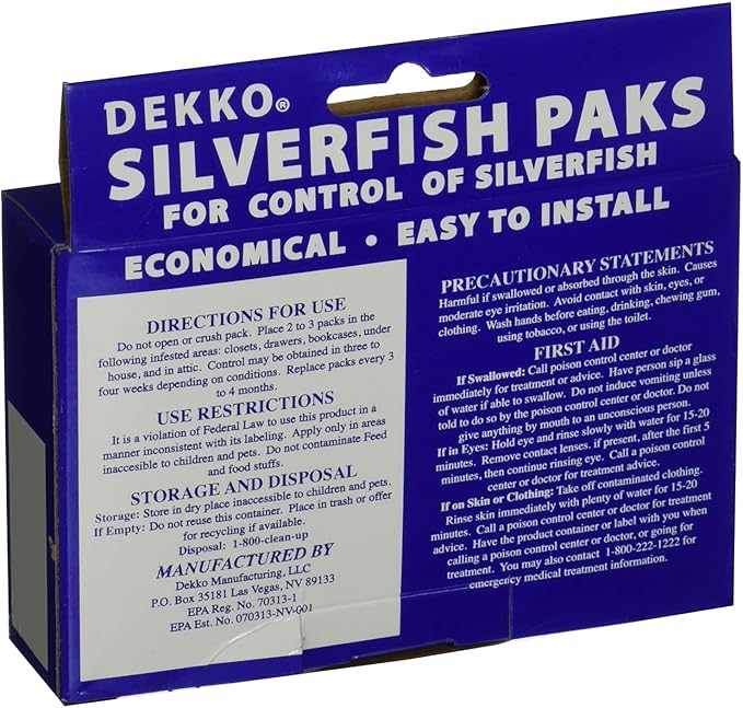 D Ekko Silverfish Paks (Pack of 2)