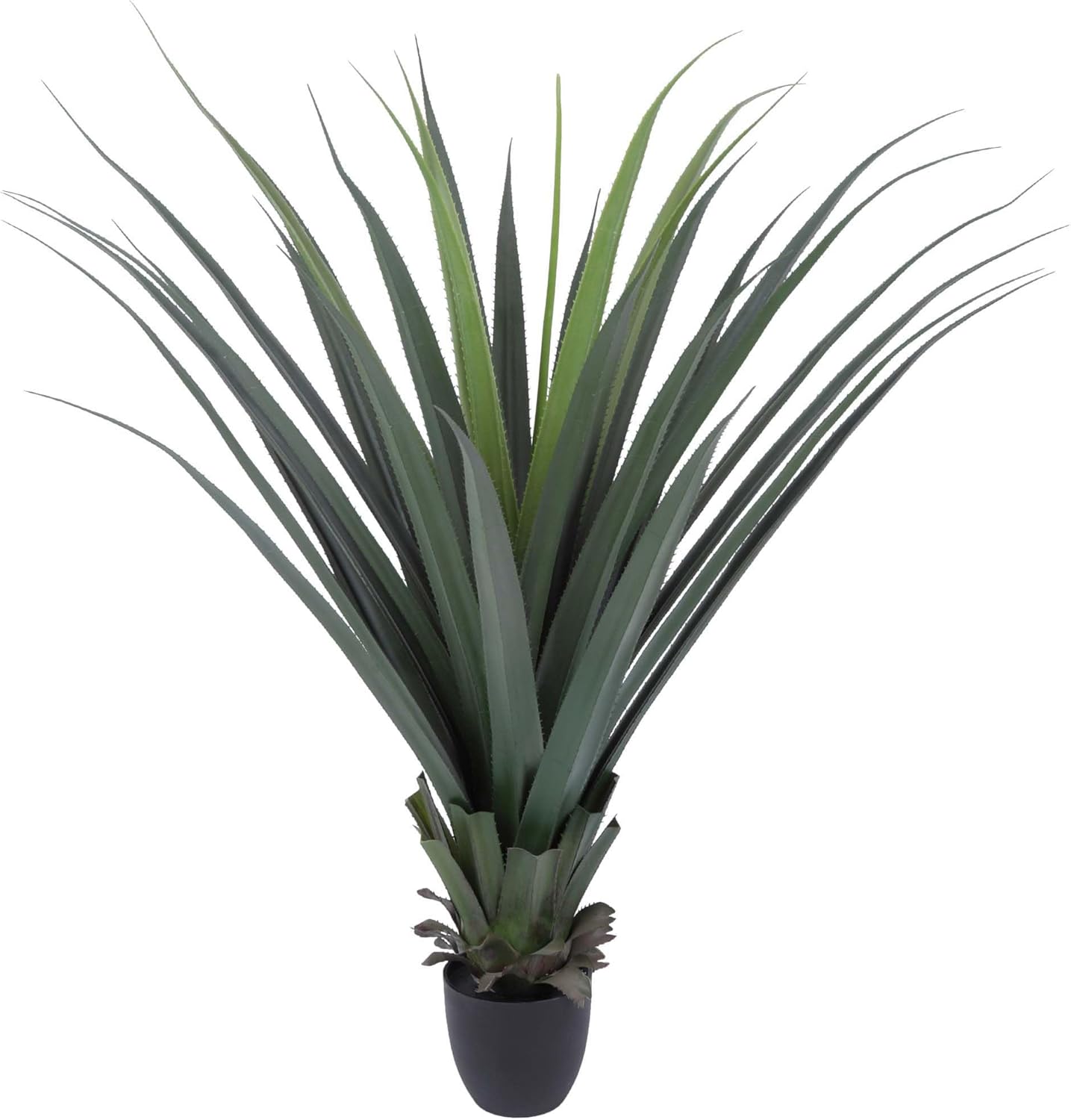 Artificial Spiked Agave Plant 40inch Faux Agave Plants for Front Porch Patio Indoor Outdoor Home Office Decor
