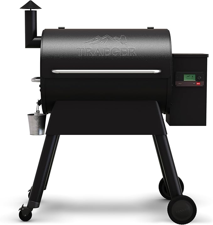 Traeger Grills Pro 780 Wood Pellet Smoker Grill, 6-in-1 BBQ Pellet Grill Combo, WiFi and App-Connected Electric Smoker, 780 Square Inches of Grilling Area, Temperature Control, Black Finish