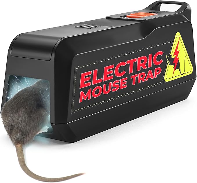 Teal Elite Electric Mouse Trap - Electronic Rodent Zapper for Indoors & Home - Humane & Effective Mouse Traps - Reusable, No Touch Mouse Killer - Safe & Easy to Use (Pack 1)