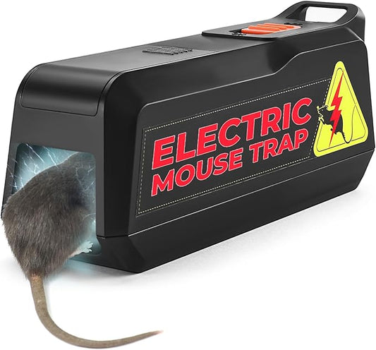 Teal Elite Electric Mouse Trap - Electronic Rodent Zapper for Indoors & Home - Humane & Effective Mouse Traps - Reusable, No Touch Mouse Killer - Safe & Easy to Use (Pack 1)