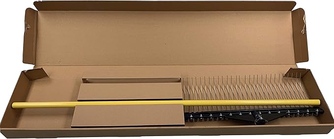 Standard Golf Garden Landscape Rake – 21” Head Garden Debris Rake | Elevate Your Outdoor Spaces with Precision and Efficiency | Ideal for Lawn and Garden Maintenance