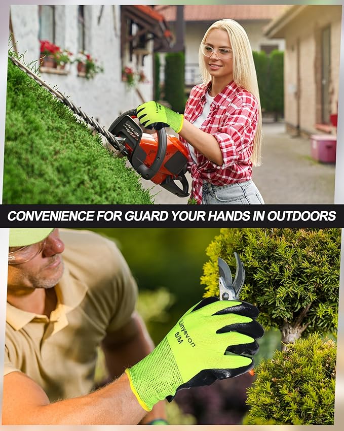 Maxcheck 54 Pairs PU Coated Gloves Bulk, Reusable Rubber Safety Gloves for Men Women Work Warehouse, Mechanic, Woodworking