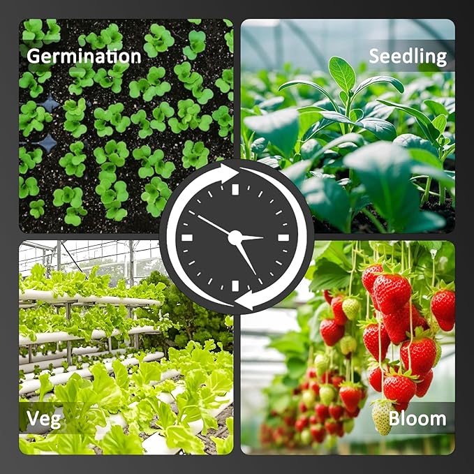 BLOOMINGREEN LED Grow Lights for Indoor Plants 200W Full-Spectrum Daisy Chain Grow Lamp with Samsung LM301B Diodes&672pcs LEDs,Dimmable Growing Light Fixtures in Greenhouse Vegetable Flower 2x2/3x3ft