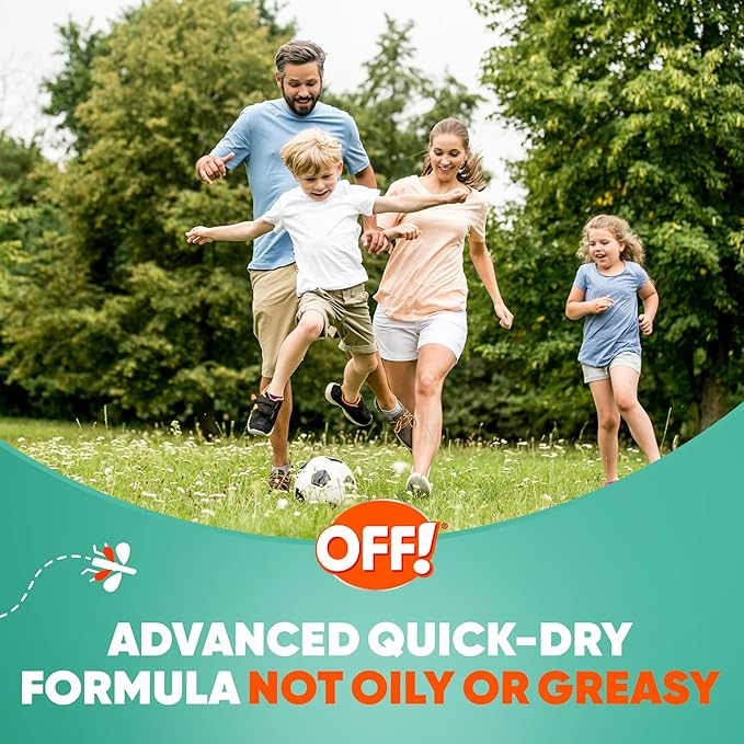 OFF! Family Care Insect & Mosquito Repellent I, Smooth & Dry Bug Spray for the Beach, Backyard, Picnics and More, 2.5 oz. (Pack of 12)