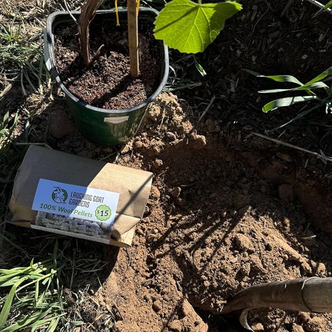 Natural Soil Amendment for Outdoor Gardens, Raised Beds & Indoor Plants - Organic Soil Additive Fertilizer for Plant Growth and Moisture Retention 1 Lbs