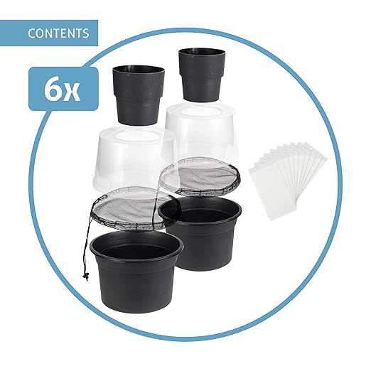 BIOGENTS BG-GAT2 Yard Control (Pack of 12) • Non-Electrical Outdoor Trap for Egg Laying Asian Tiger and Dengue Type • Position in Your Patio