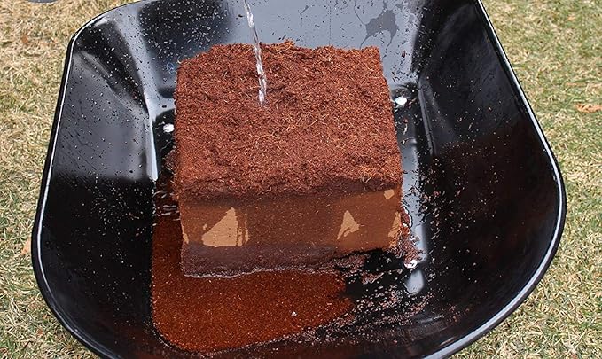 Coconut Coir for Plants 100-Pack – 2.6 Cu. Ft. Compressed Coconut Coir Bricks, 10 lb. Organic, Low EC, pH Balanced Coco Peat for Indoor & Outdoor Gardening, Potting Soil, Indoor Plant Soil