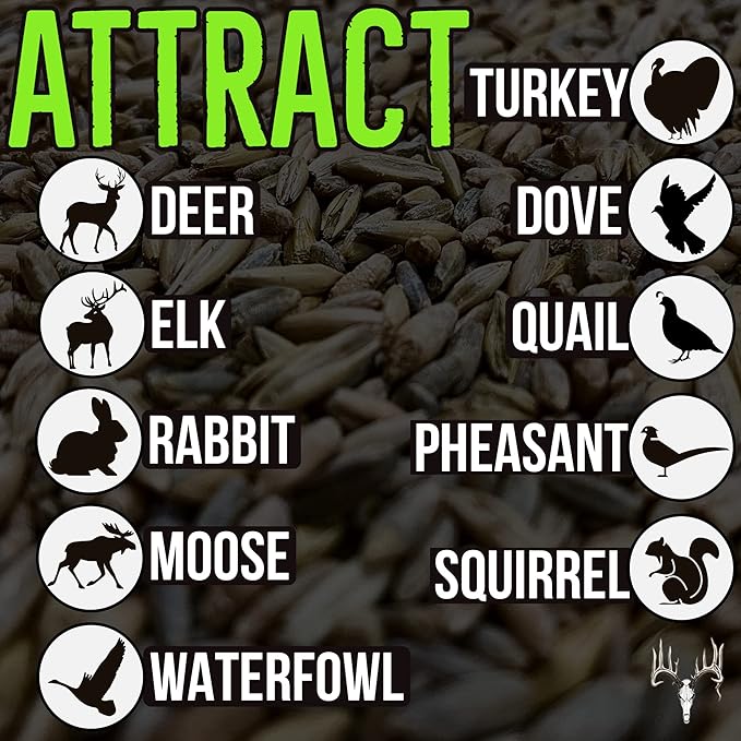 Last Resort Blend, 12LB EcoPack, Winter Food Plot Seed for Deer, Cereal Grain Rye, Wheat, Barley, Triticale & Oat Seeds Grow Whitetail & Turkey Attractants & Cold Hardy Hunting Food Plots