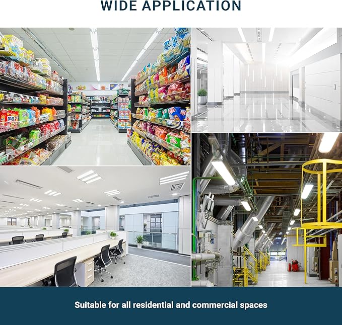 Parmida LED Technologies 20-Pack 4FT LED T8 Light Tube, 24W, Ballast Bypass, Frosted Lens, 3000lm, UL-Listed, 6000K