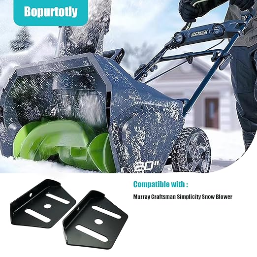 Set of 2 Snow Blower Skid Shoe Kit 1740912BMYP for Murray Craftsman Replacement Part