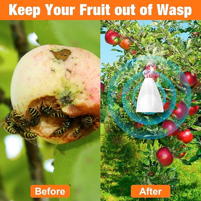 36 Pack Wasp Bee Repellent Balls Peppermint Oil - Bee Detterent Mice Repellant for Outdoor Indoor Yellow Jackets, Hornets, Carpenter, Wasp Deterrent for Garden Patio Yard Farm, Kids Pets Safe