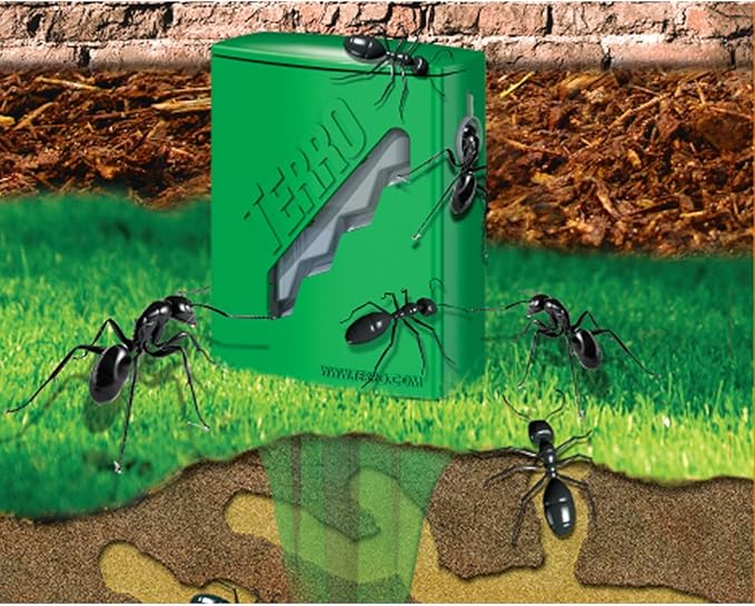 Terro T1812-2 Outdoor Liquid Ant Killer Bait Stakes (2 Pack)
