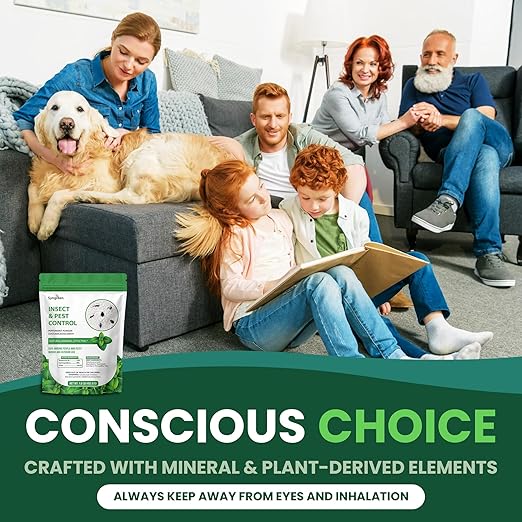 Food Grade Diatomaceous Earth 1 lb with Peppermint - Indoor/Outdoor Family-Friendly