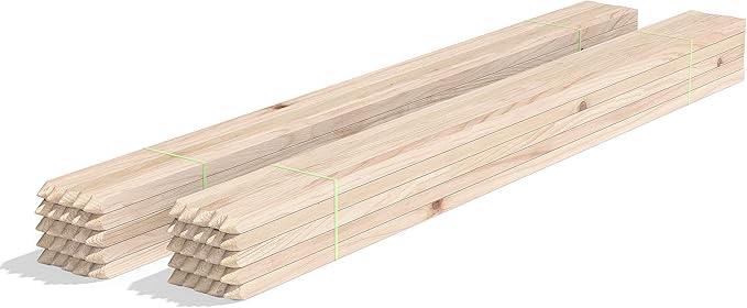 Greenes Fence 4 Ft. Garden Stakes (50 Pack)