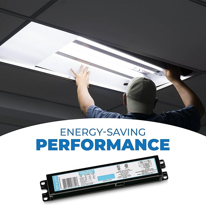 OHLECTRIC (10 Pack) Replacement for ICN-4P32-SC 3 & 4 Lamp T8 Fluorescent Electronic Ballast - 120-277 Volt - Instant Start - UL Approved