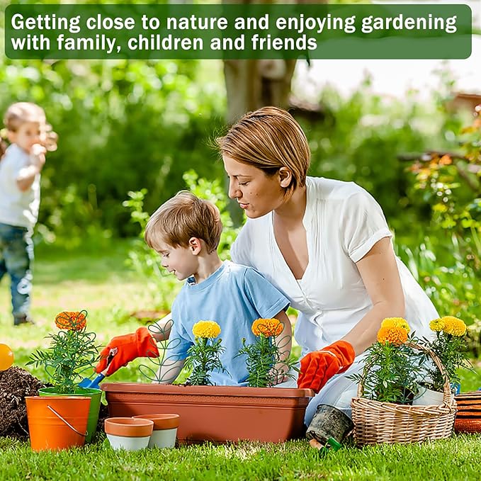 AUGSUN 2 Packs Plant Trellis Garden Trellis Plant Stakes Trellis for Climbing Plants Indoor Plants Metal Leaf Shape Plant Support for Houseplants with 50 Ties Plant Lover Gift (Green)