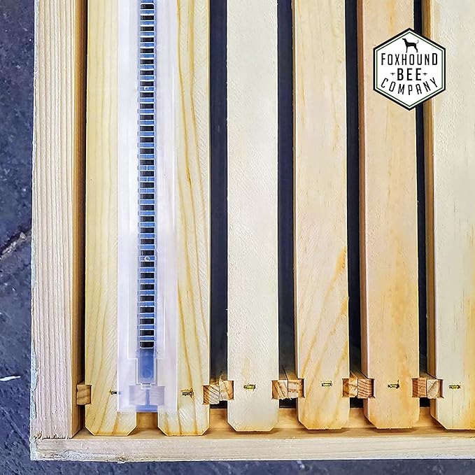 New Reusable Extra Long Beetle Trap with 3-Hinge Lift-Top for Trapping Small Hive Beetles in a Hive Without Chemicals (12)