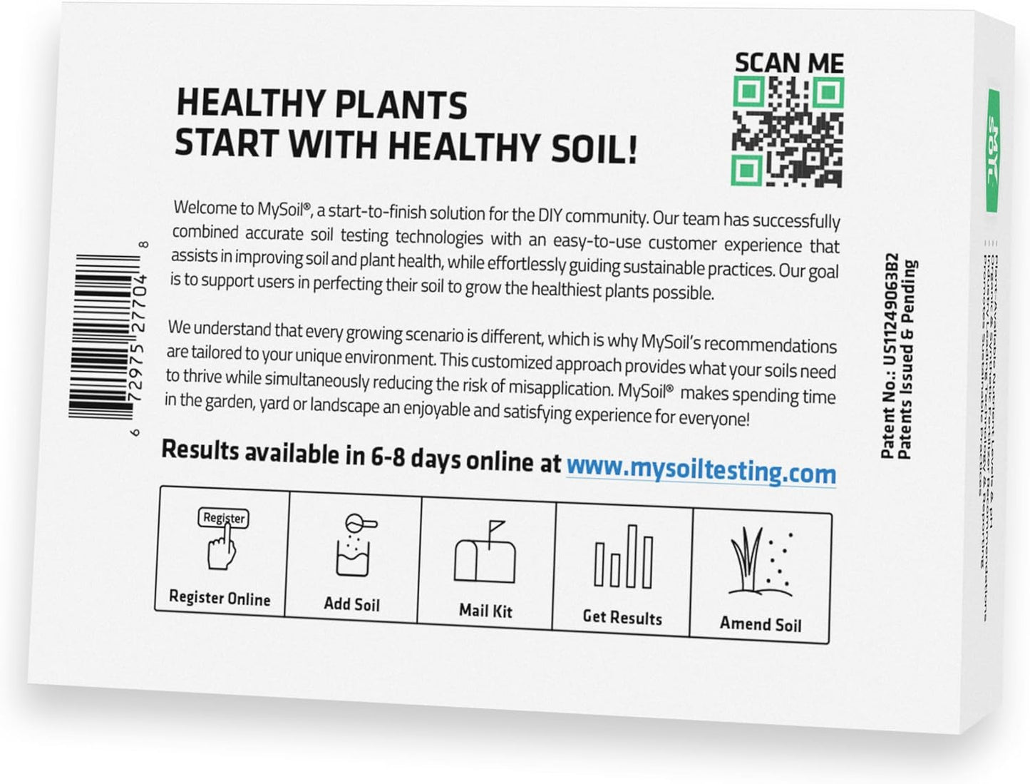 MySoil Test Kit PRO Pack, Unlock Your Lawn & Garden Potential, Complete & Accurate Nutrient and pH Analysis with Recommendations Tailored to Your Soil and Plant Needs | 2 Test Kits + 1 Soil Probe