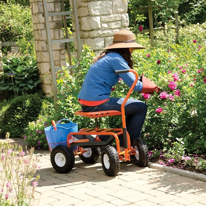 A.M. Leonard Garden Scoooter with Flat-Free Tires