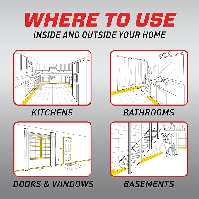 Ortho Home Defense Max Indoor Insect Barrier with Extended Reach Comfort Wand, Kills Ants, Roaches, Spiders, Fleas and Ticks, 1 gal.